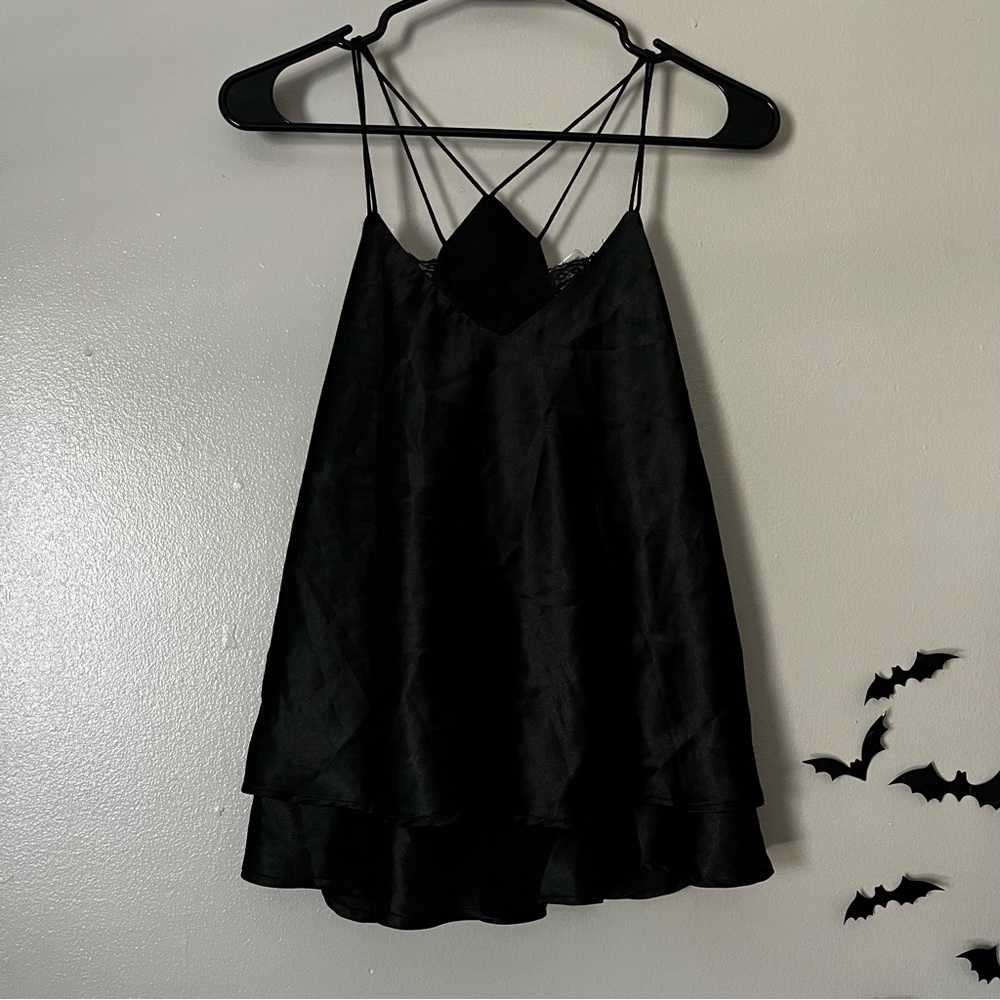 Satin and Lace Blouse